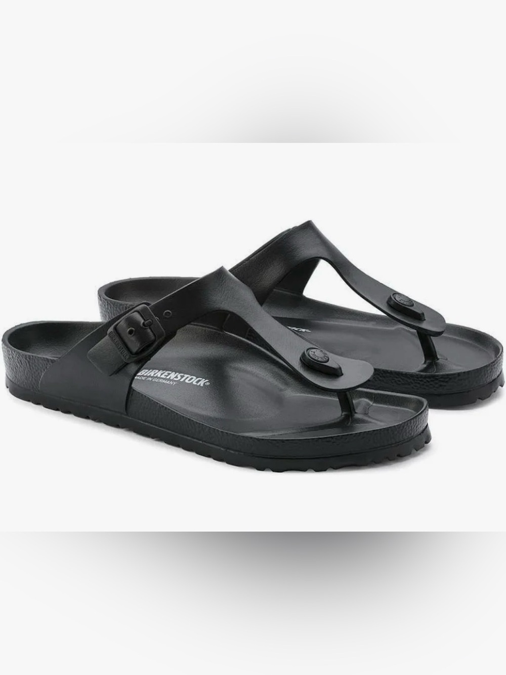 Birkenstock Black Women's EVA Toe-Post Sandals